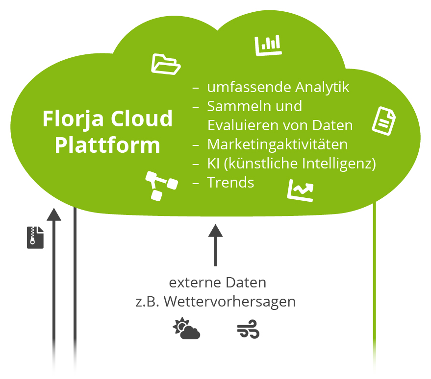 Smarte Pflanzenpflege - die Florja Cloud Plattform